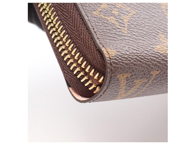 Cartera Zippy Louis Vuitton en Monogram Rose Ballerine Castaño Rosa Monograma - vista 6