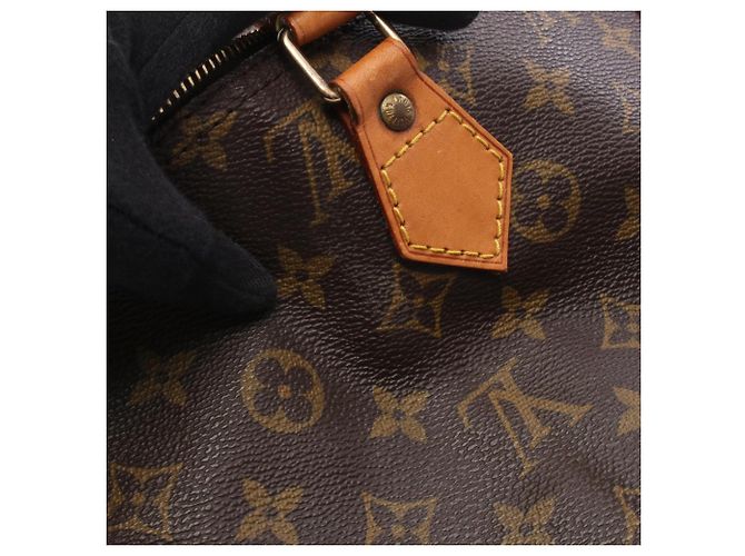 Bolso de mano Louis Vuitton Speedy 40 Monogram Castaño Monograma - vista 8