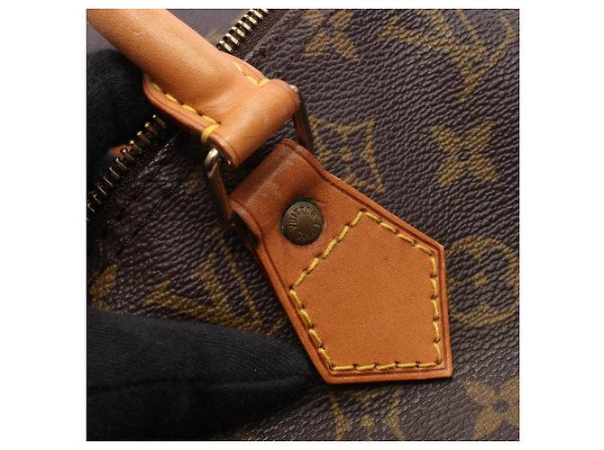 Bolso de mano Louis Vuitton Speedy 40 Monogram Castaño Monograma - vista 9