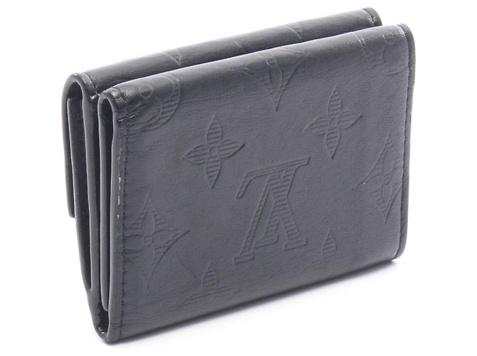 Louis Vuitton Discovery Compact Wallet in Black Monogram Shadow - view 2