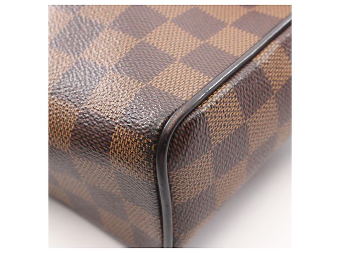 Borsa a tracolla Louis Vuitton District PM NM Marrone Nero Damier ebene - vista 10