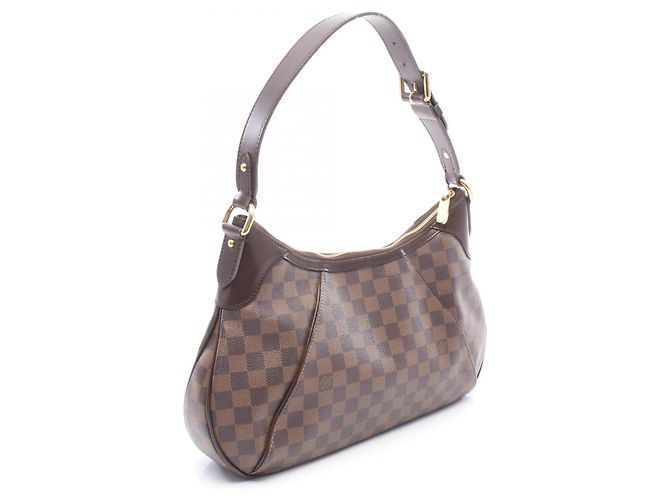 Borsa a tracolla Louis Vuitton Thames GM Marrone Damier ebene - vista 2