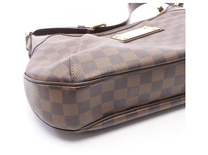 Borsa a tracolla Louis Vuitton Thames GM Marrone Damier ebene - vista 7