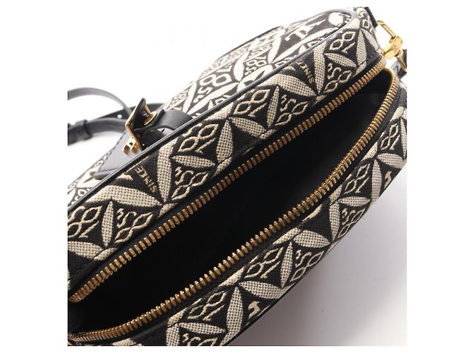 Borsa a Spalla Deauville Mini SINCE1854 Louis Vuitton Nero Bianco - vista 6