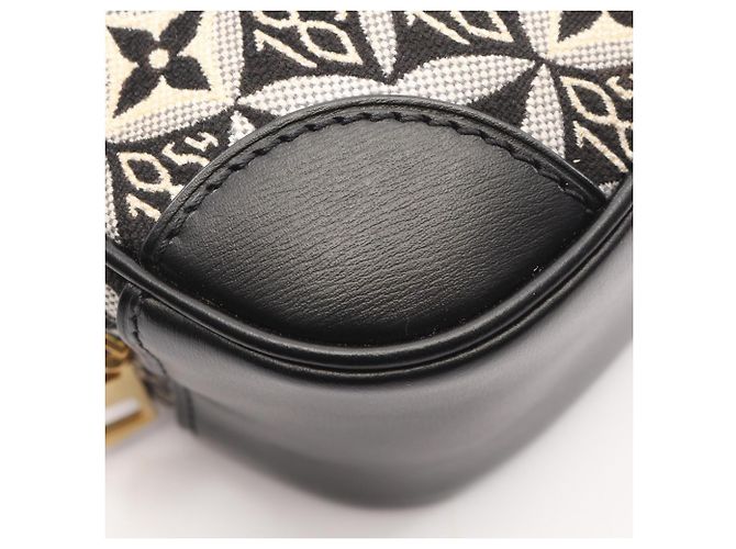 Borsa a Spalla Deauville Mini SINCE1854 Louis Vuitton Nero Bianco - vista 7