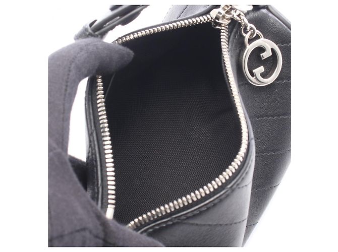Borsa a tracolla Gucci Blondie Nero - vista 3