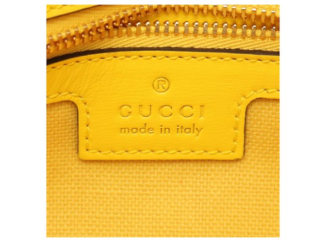 Borsa a tracolla Gucci Luce Small Giallo - vista 4
