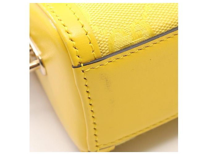 Borsa a tracolla Gucci Luce Small Giallo - vista 6