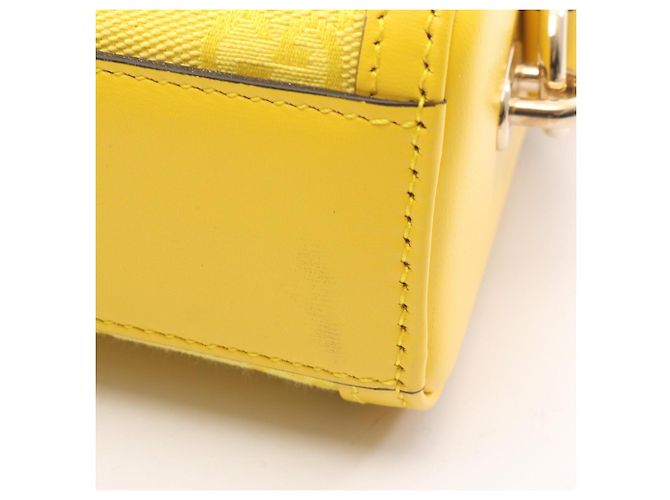 Borsa a tracolla Gucci Luce Small Giallo - vista 7