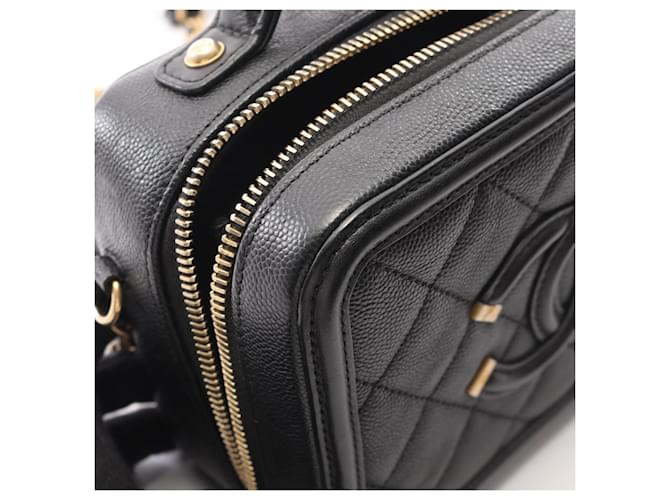 Borsa Vanity Small Chanel CC Figley Nero - vista 7