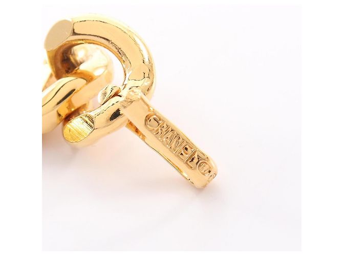 Chanel Coco Mark Medal Kettengürtel Schwarz Golden - Ansicht 4