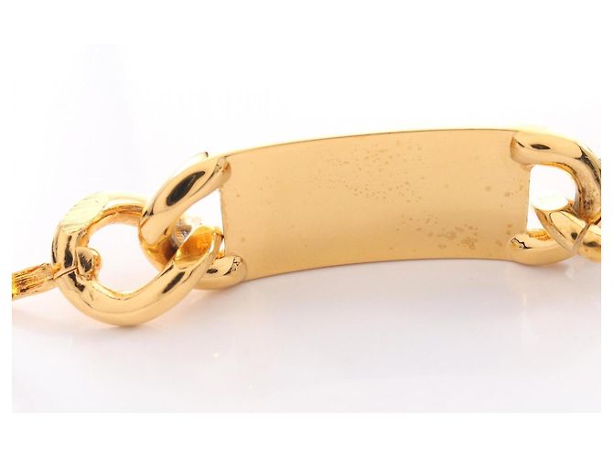 Chanel Coco Mark Medal Kettengürtel Schwarz Golden - Ansicht 6