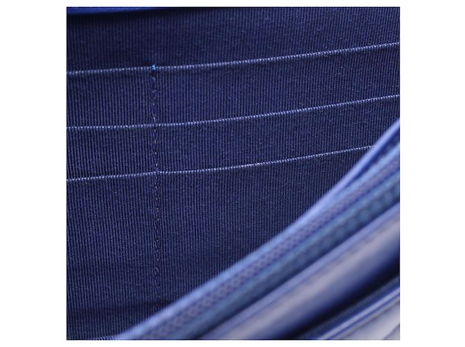 Borsa a tracolla Chanel Matelassé Blu - vista 7