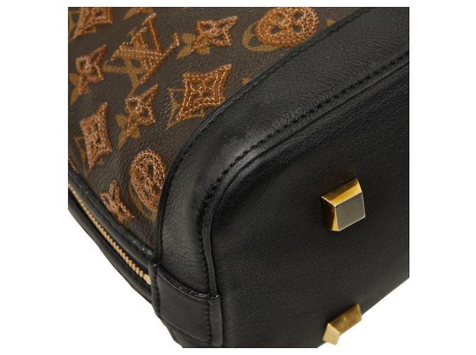 Louis Vuitton Monogram Eclipse Alma Handtasche Braun Monogramm - Ansicht 5