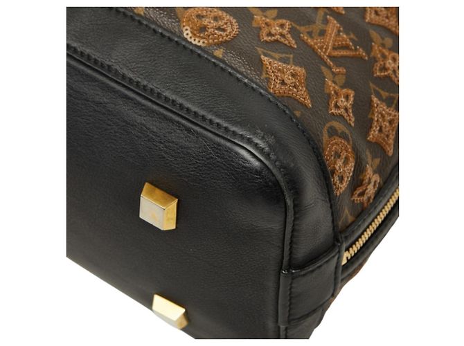 Louis Vuitton Monogram Eclipse Alma Handtasche Braun Monogramm - Ansicht 6