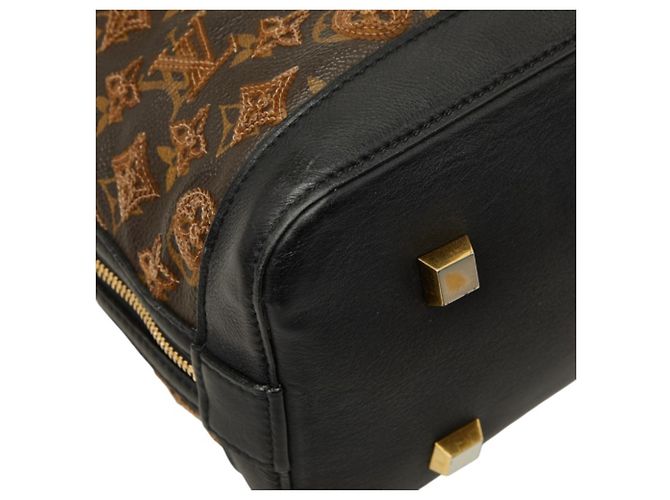 Louis Vuitton Monogram Eclipse Alma Handtasche Braun Monogramm - Ansicht 7