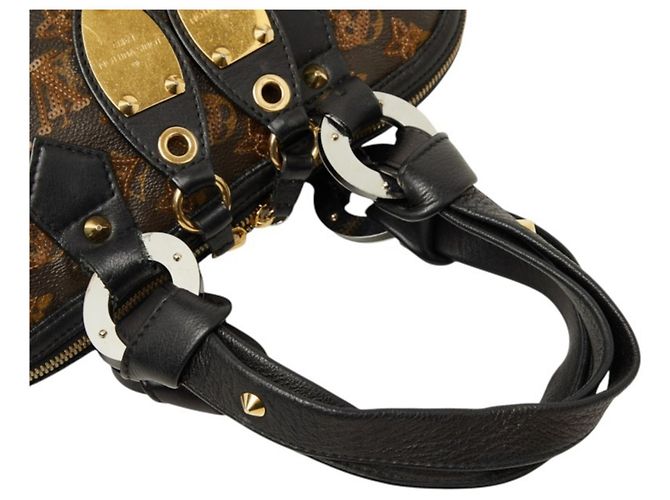 Louis Vuitton Monogram Eclipse Alma Handtasche Braun Monogramm - Ansicht 9