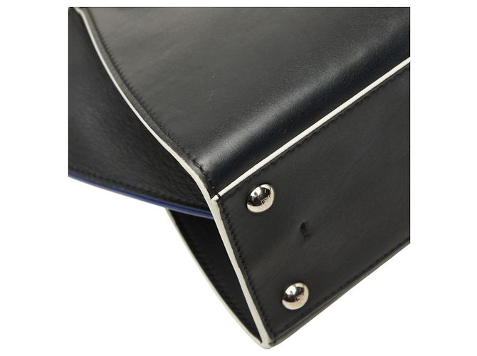 Borsa Fendi Petite Trois Jours Nero - vista 7