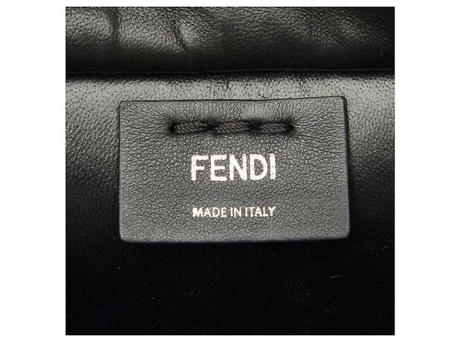 Borsa Fendi Petite Trois Jours Nero - vista 9