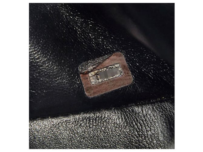 Borsa a tracolla Chanel Matelassé Coco Mark Nero - vista 13