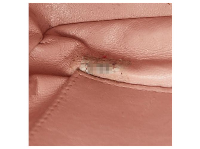 Chanel Vintage Matelassé Coco Mark Schultertasche mit Fransen und Kette Pink - Ansicht 19