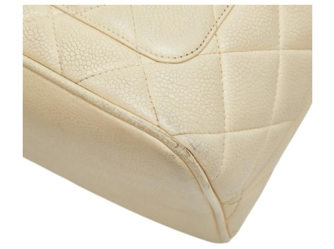 Borsa Tote Chanel Matelassé Coco Mark Reissue Bianco Crudo - vista 6