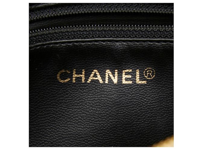 Borsa Tote Chanel Coco Mark Chain Nero - vista 10