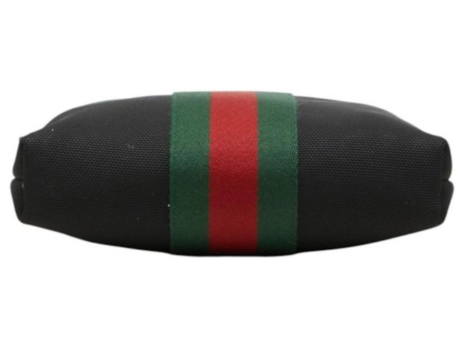 Borsa a tracolla Gucci Sherry Line Nero - vista 3