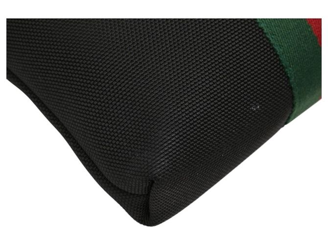 Borsa a tracolla Gucci Sherry Line Nero - vista 6