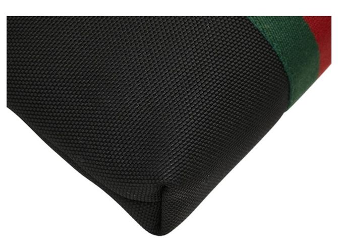 Borsa a tracolla Gucci Sherry Line Nero - vista 8