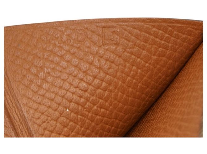 Hermès Cartera Hermes Bearn Classic Castaño - vista 12