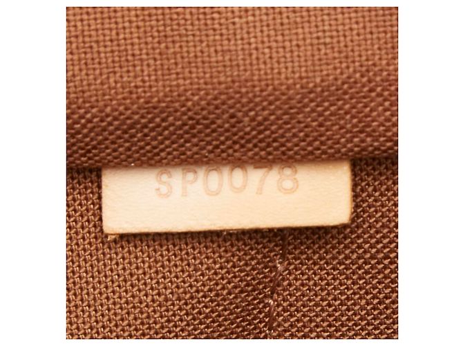 Borsa Louis Vuitton Monogram Montorgueil PM Marrone Monogramma - vista 14