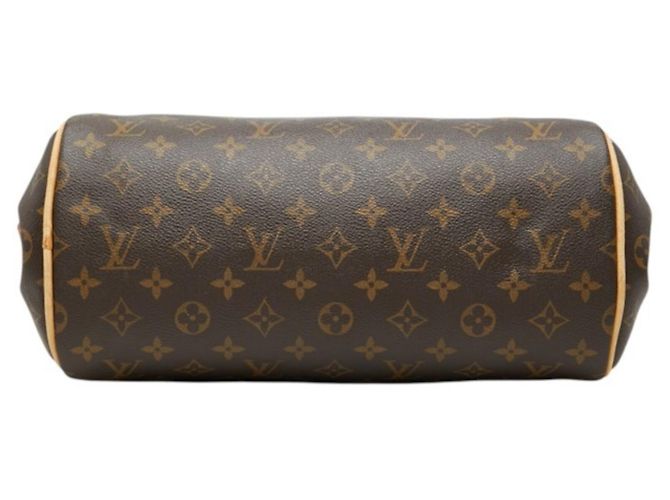 Borsa Louis Vuitton Monogram Montorgueil PM Marrone Monogramma - vista 3