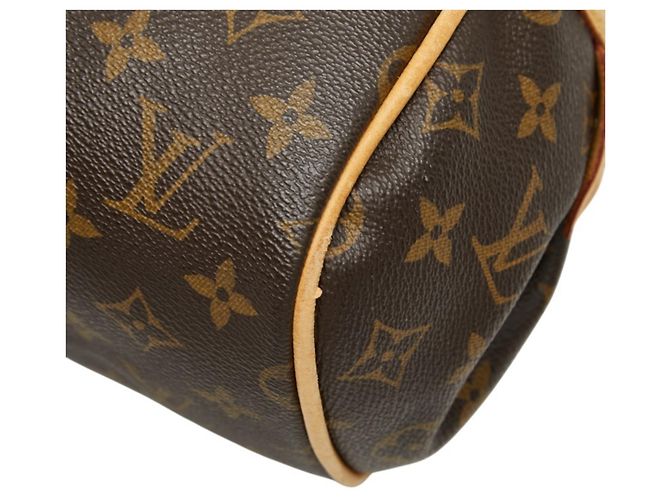 Borsa Louis Vuitton Monogram Montorgueil PM Marrone Monogramma - vista 4