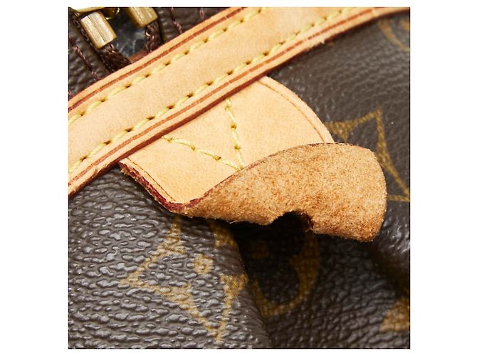 Borsa Louis Vuitton Monogram Montorgueil PM Marrone Monogramma - vista 8