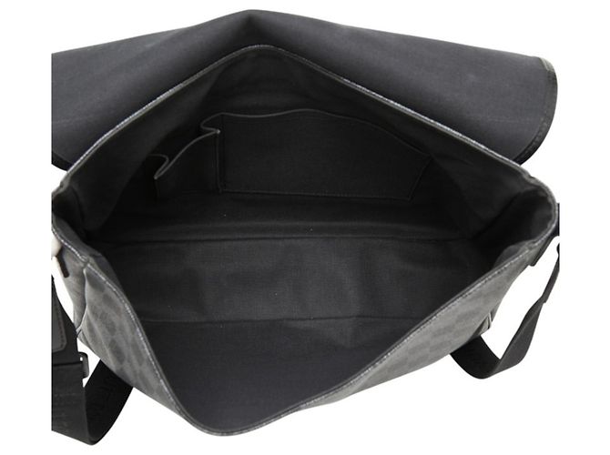 Borsa a tracolla Louis Vuitton Damier Graphite Daniel GM Nero - vista 9