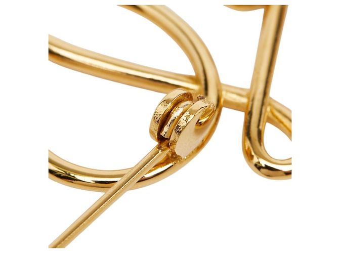 Spilla Anagram Loewe in oro D'oro - vista 3