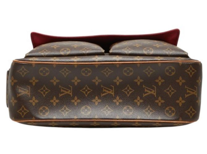 Borsa a tracolla Louis Vuitton Monogram Multipli Cite Marrone Monogramma - vista 3