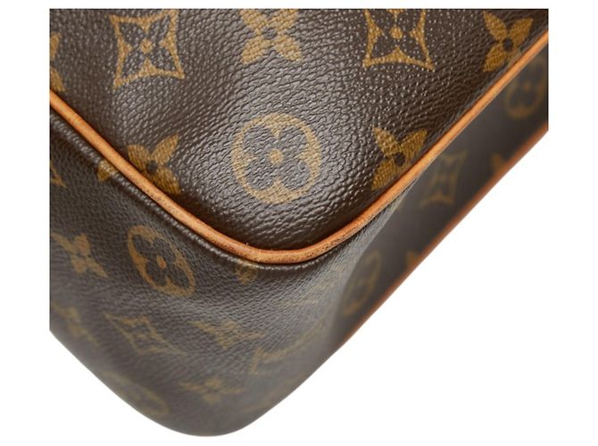 Borsa a tracolla Louis Vuitton Monogram Multipli Cite Marrone Monogramma - vista 7