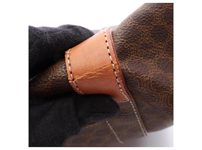 Céline Borsa Tote Celine Macadam Marrone - vista 10
