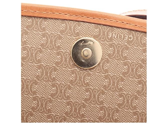 Céline Borsa Celine Macadam in beige e marrone - vista 6