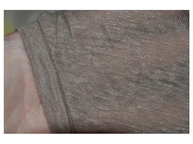 Weekend Max Mara Maglietta beige con volant - vista 5