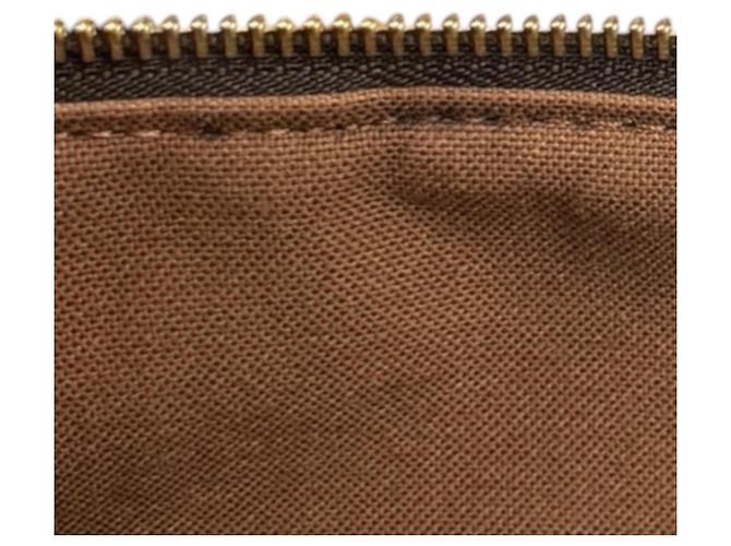 Borsa Tote Louis Vuitton Totally MM Monogram Marrone - vista 10