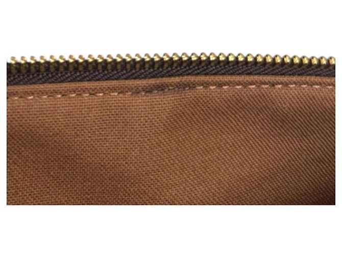 Borsa Tote Louis Vuitton Totally MM Monogram Marrone - vista 12