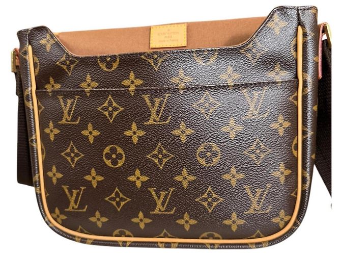 Borsa a tracolla Louis Vuitton Monogram Marrone - vista 12