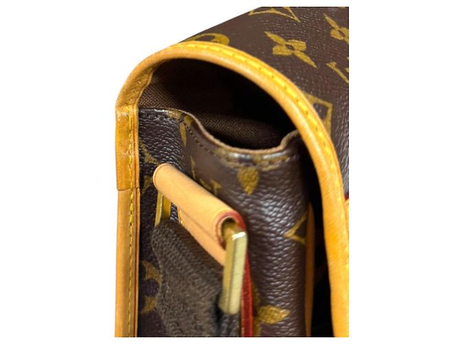 Borsa a tracolla Louis Vuitton Monogram Marrone - vista 15