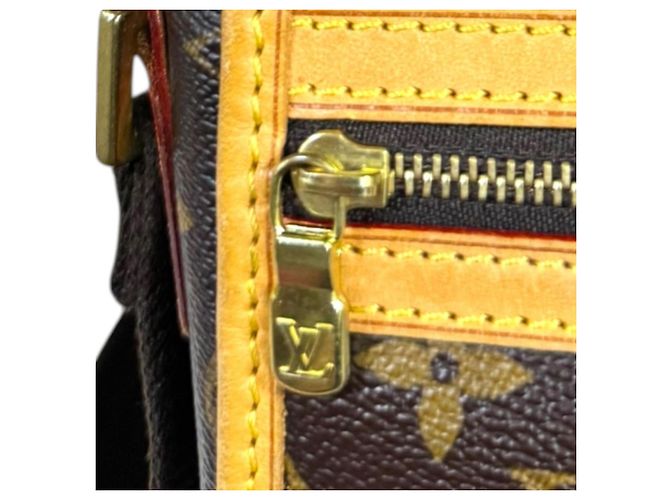 Borsa a tracolla Louis Vuitton Monogram Marrone - vista 16