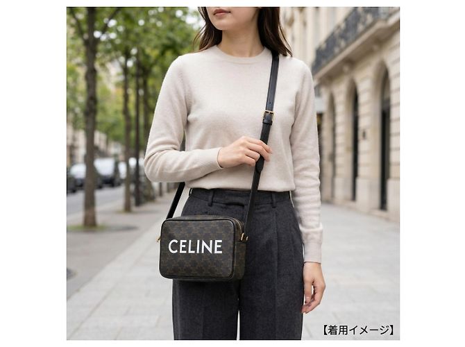 Céline Celine Medium Messenger Triomphe Schultertasche - Ansicht 11