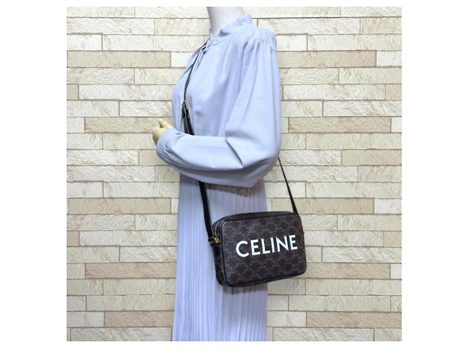 Céline Celine Medium Messenger Triomphe Schultertasche - Ansicht 2