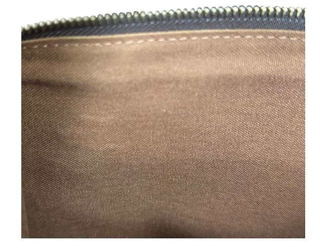 Borsa a tracolla Louis Vuitton Popincourt O Monogram Marrone - vista 10